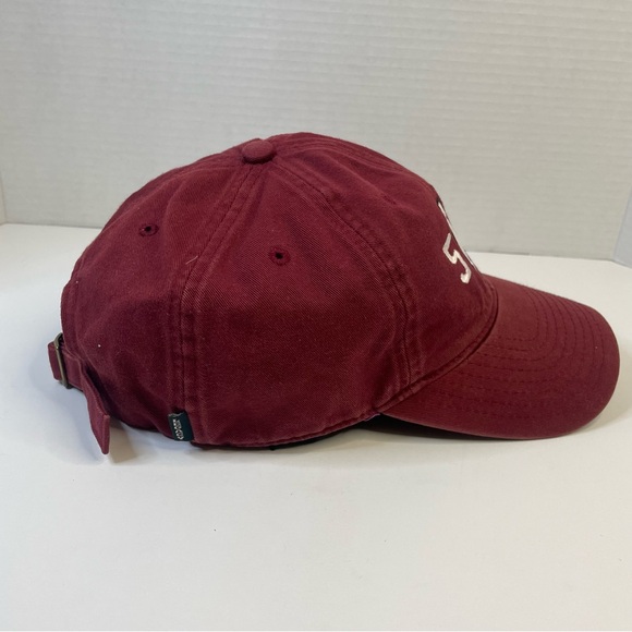 Legacy Athletes 5h3 Hand Crafted Baseball Cap Vintage Adjustable BURGUNDY Hat - Picture 5 of 7